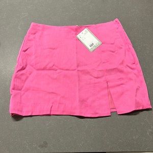 Pink H&M mini skirt